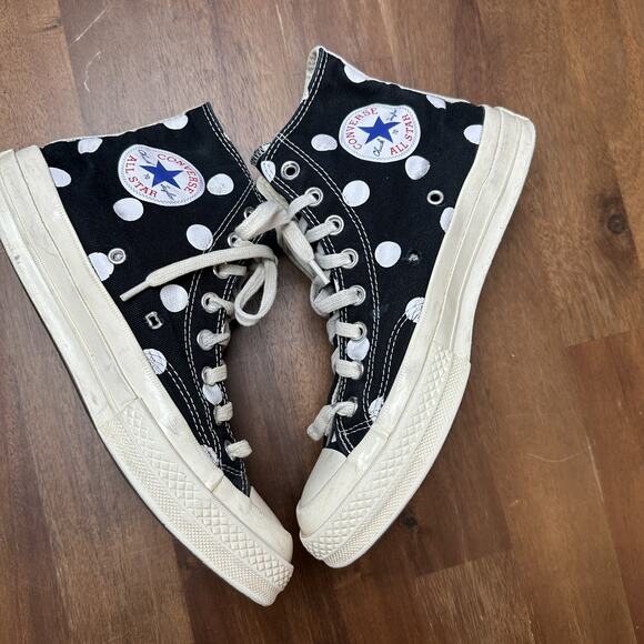 Converse Chuck Taylor All Star Shoe Mens 7 W 9 Polka Dot Comme des Garçons PLAY main image 4